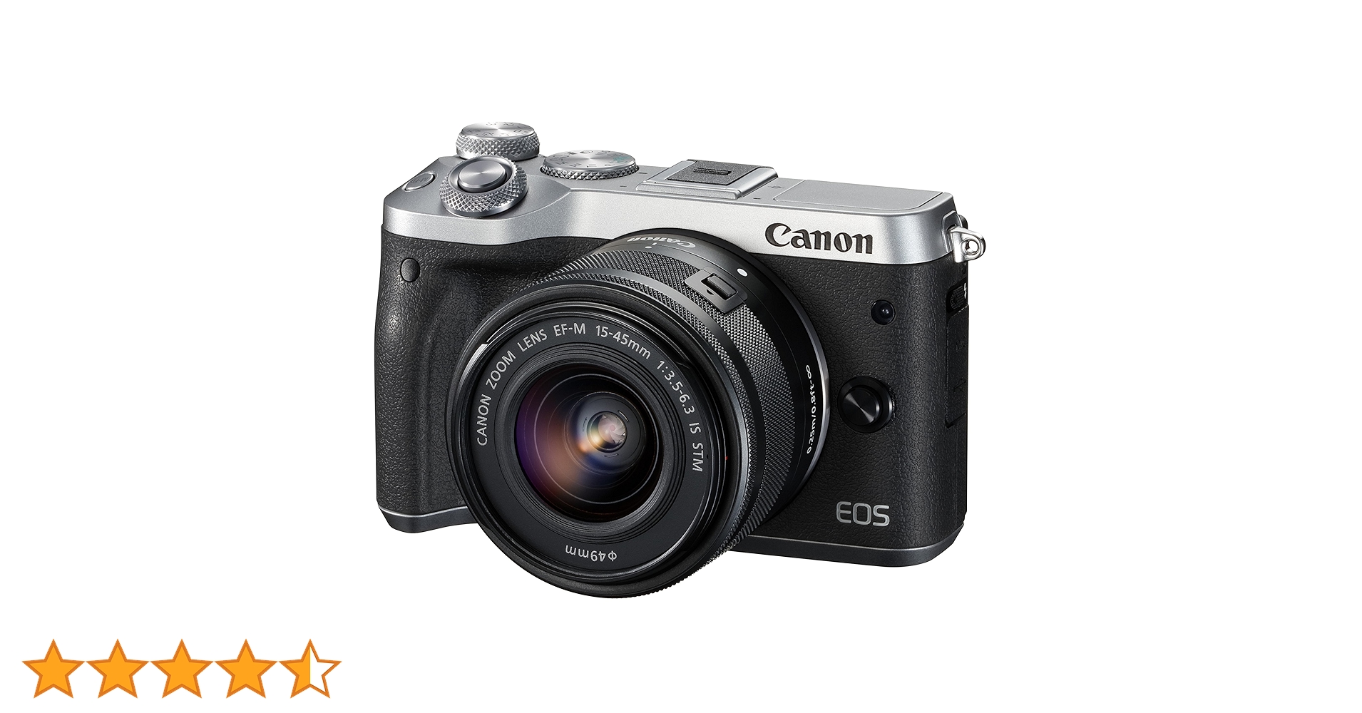 Amazon | Canon ミラーレス一眼カメラ EOS M6 レンズキット(シルバー
